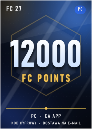 12000 FC Points FC 27 PC